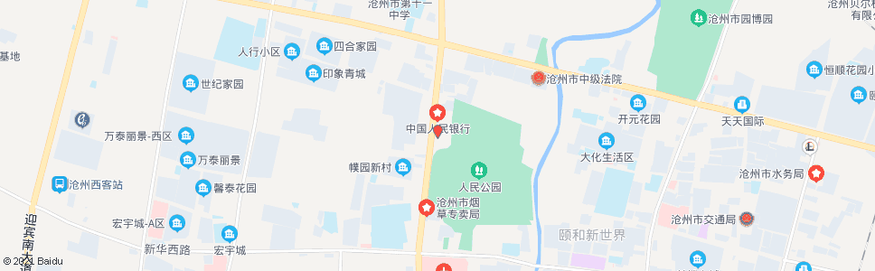 沧州意明家兴超市_公交站地图_沧州公交_妙搜公交查询2024