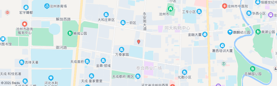 沧州建设小区_公交站地图_沧州公交_妙搜公交查询2024