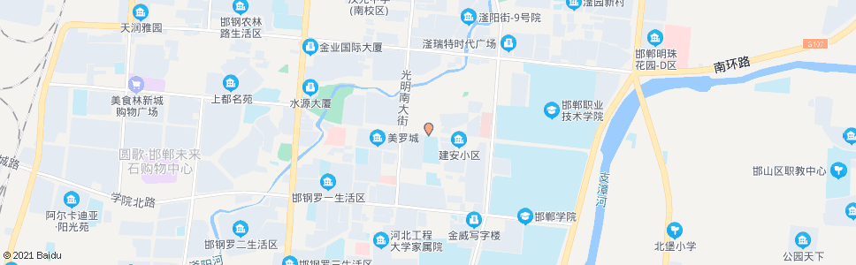 邯郸市二十八中学_公交站地图_邯郸公交_妙搜公交查询2024