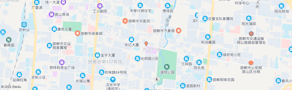 邯郸黎明街陵园路口_公交站地图_邯郸公交_妙搜公交查询2024