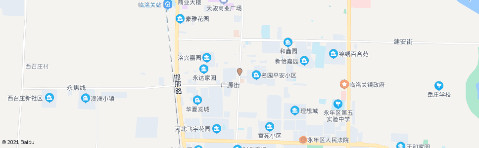 邯郸苗庄路口_公交站地图_邯郸公交_妙搜公交查询2024