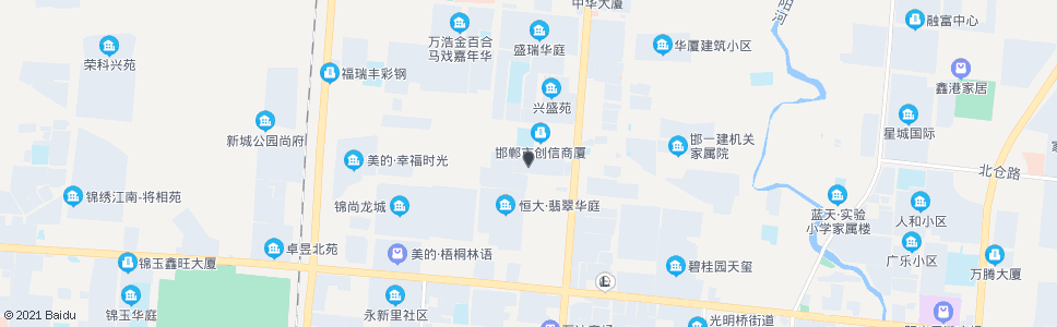 邯郸建元小区东区_公交站地图_邯郸公交_妙搜公交查询2024