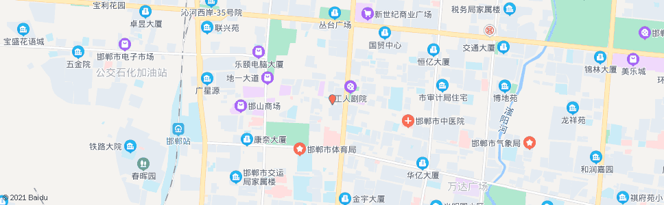 邯郸东小屯彩印厂_公交站地图_邯郸公交_妙搜公交查询2024