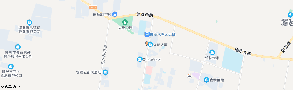 邯郸凤凰路富康街口_公交站地图_邯郸公交_妙搜公交查询2024