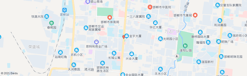 邯郸中华大街贸易路口_公交站地图_邯郸公交_妙搜公交查询2025