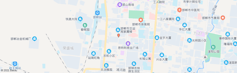 邯郸邯山街贸易路口_公交站地图_邯郸公交_妙搜公交查询2024