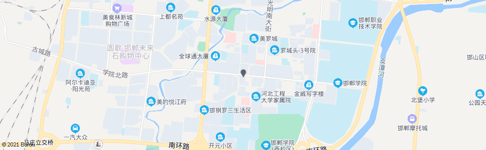 邯郸学院北路怡园街口_公交站地图_邯郸公交_妙搜公交查询2024