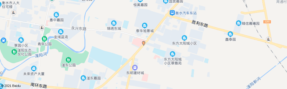 衡水衡水二院(心理康复医院)_公交站地图_衡水公交_妙搜公交查询2024