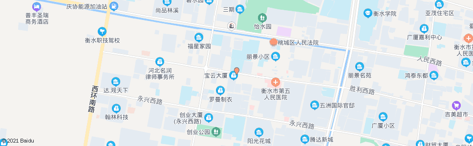 衡水胜利路康泰街口_公交站地图_衡水公交_妙搜公交查询2024