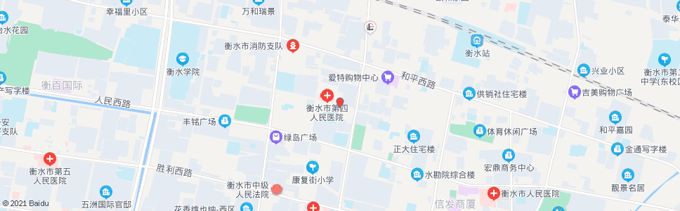 衡水市四院_公交站地图_衡水公交_妙搜公交查询2025