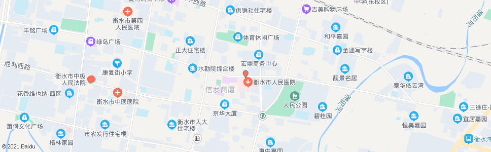 衡水哈院(现代泌尿医院)_公交站地图_衡水公交_妙搜公交查询2025