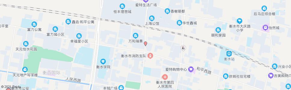 衡水和平路育才街口_公交站地图_衡水公交_妙搜公交查询2025