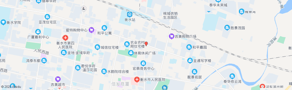 衡水和平路红旗大街口_公交站地图_衡水公交_妙搜公交查询2024