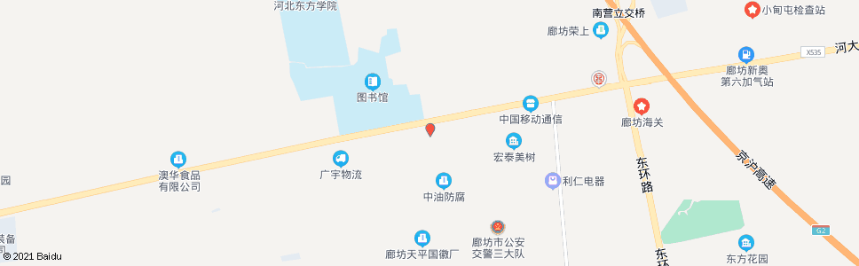 廊坊四海路路口站_公交站地图_廊坊公交_妙搜公交查询2024