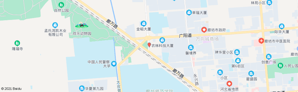 廊坊劳务市场_公交站地图_廊坊公交_妙搜公交查询2024