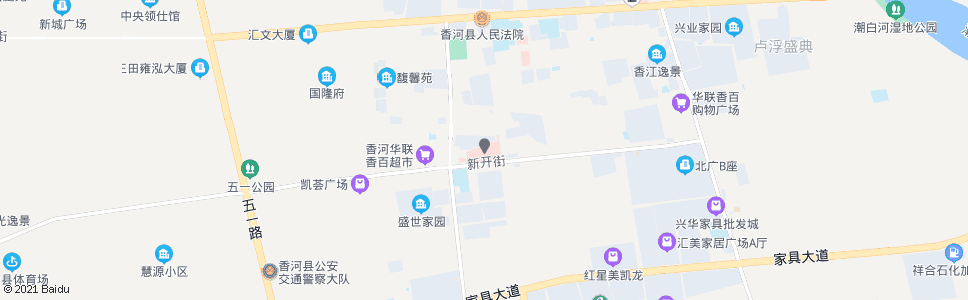 廊坊香河县医院_公交站地图_廊坊公交_妙搜公交查询2024