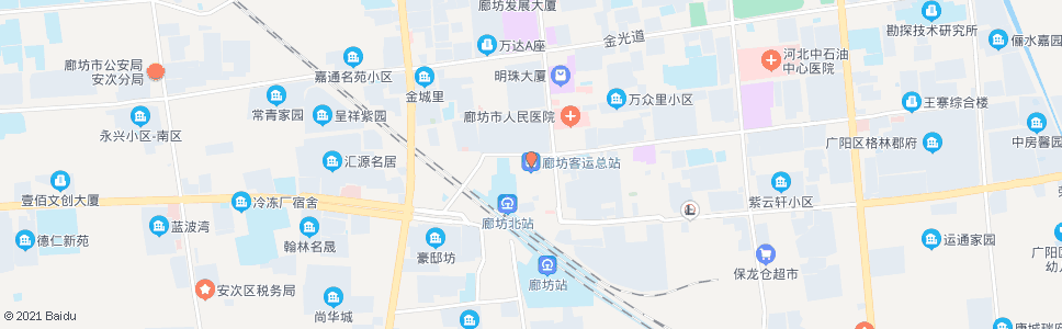 廊坊长途汽车站_公交站地图_廊坊公交_妙搜公交查询2024