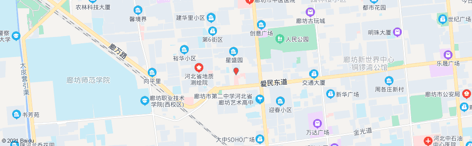 廊坊曙光道_公交站地图_廊坊公交_妙搜公交查询2025