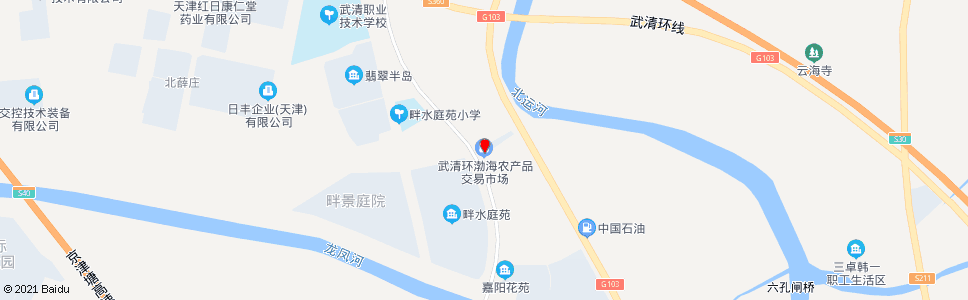 廊坊环渤海农产品交流中心(武清会馆)_公交站地图_廊坊公交_妙搜公交查询2024