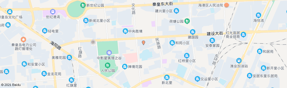 秦皇岛文建里_公交站地图_秦皇岛公交_妙搜公交查询2024