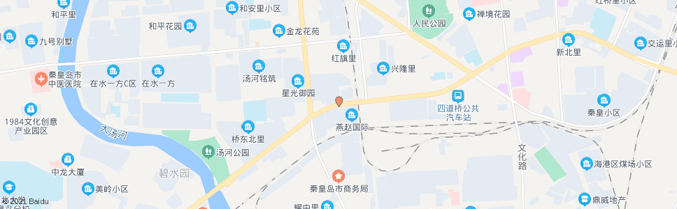 秦皇岛旭日家具广场(红星美凯龙全球家居)_公交站地图_秦皇岛公交_妙搜公交查询2024