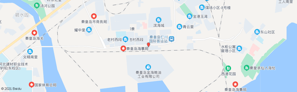 秦皇岛保健中心_公交站地图_秦皇岛公交_妙搜公交查询2024