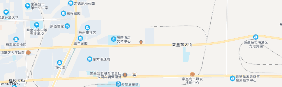 秦皇岛华赢磷酸有限公司(东港路)_公交站地图_秦皇岛公交_妙搜公交查询2024