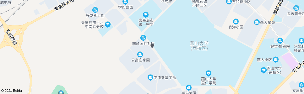 秦皇岛长江道路口_公交站地图_秦皇岛公交_妙搜公交查询2024