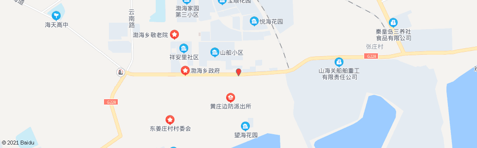 秦皇岛船厂路小区_公交站地图_秦皇岛公交_妙搜公交查询2024