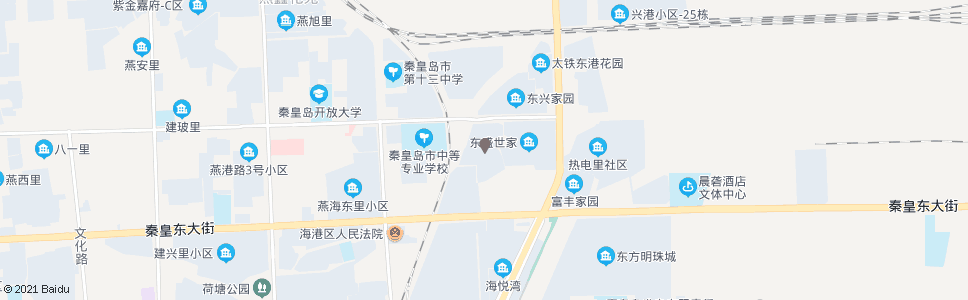 秦皇岛首钢板材(军安小区)_公交站地图_秦皇岛公交_妙搜公交查询2024