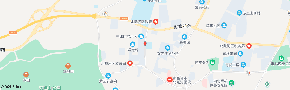 秦皇岛北戴河二中_公交站地图_秦皇岛公交_妙搜公交查询2024