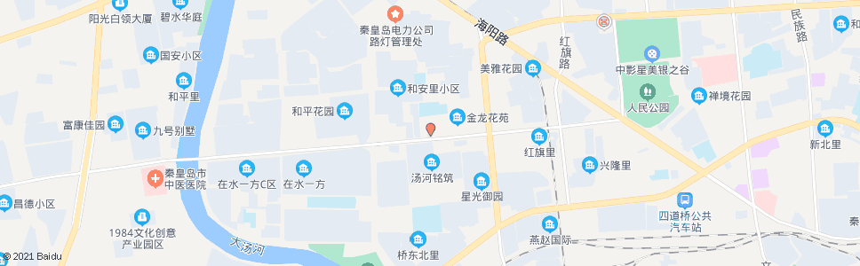 秦皇岛市肿瘤医院_公交站地图_秦皇岛公交_妙搜公交查询2024