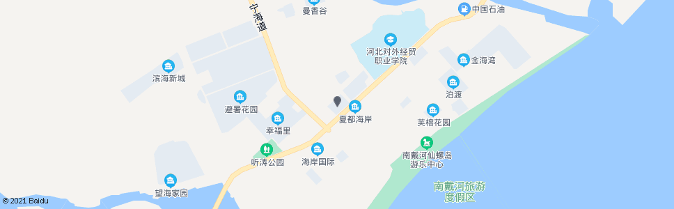 秦皇岛倚海45度公寓_公交站地图_秦皇岛公交_妙搜公交查询2024