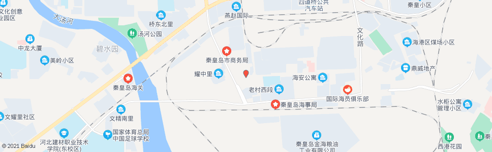 秦皇岛秦港教育培训中心_公交站地图_秦皇岛公交_妙搜公交查询2024