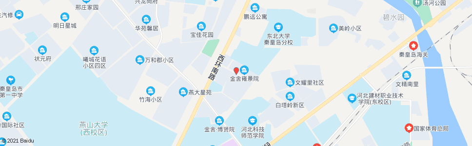 秦皇岛倪庄新村_公交站地图_秦皇岛公交_妙搜公交查询2024