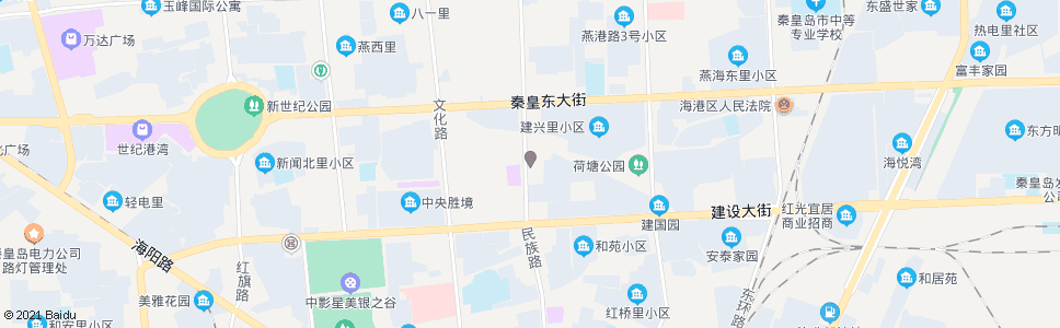 秦皇岛市人才市场_公交站地图_秦皇岛公交_妙搜公交查询2024