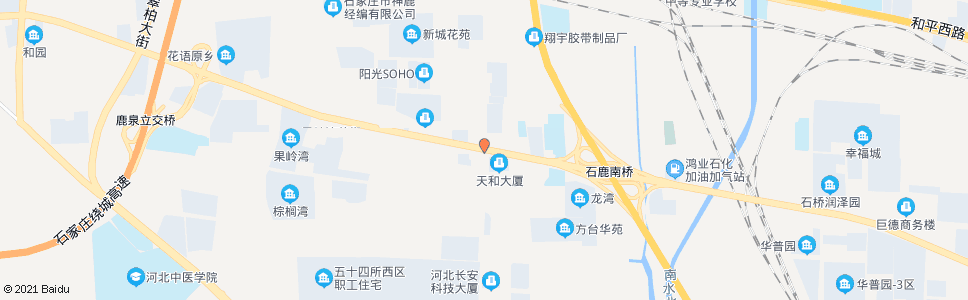 石家庄傅山肿瘤医院_公交站地图_石家庄公交_妙搜公交查询2024