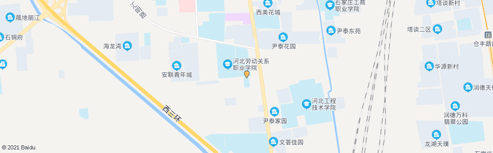 石家庄科技信息学院(劳动关系学院)_公交站地图_石家庄公交_妙搜公交查询2024