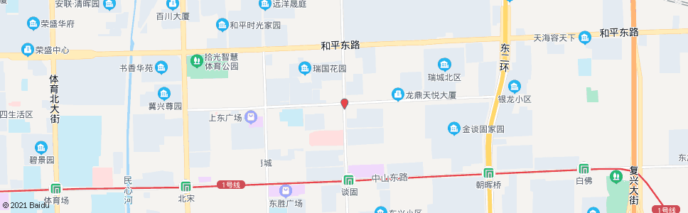 石家庄谈固大街跃进路口_公交站地图_石家庄公交_妙搜公交查询2024