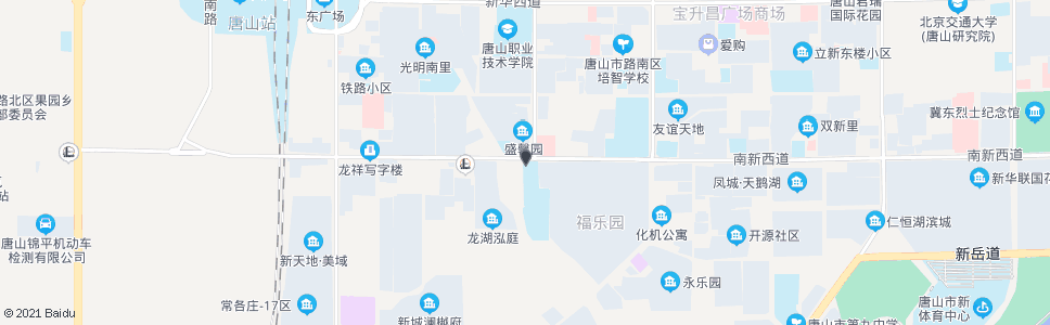 唐山第五中学_公交站地图_唐山公交_妙搜公交查询2025