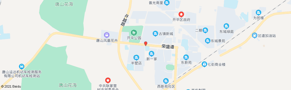 唐山新一家小区_公交站地图_唐山公交_妙搜公交查询2024