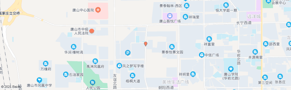 唐山蓝天家园_公交站地图_唐山公交_妙搜公交查询2024