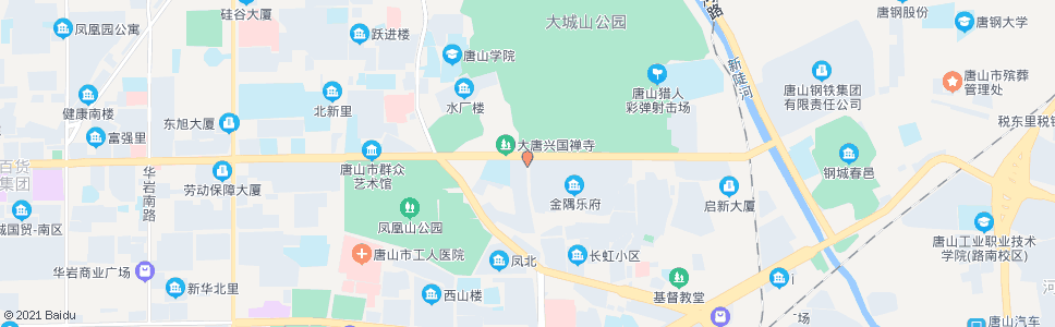 唐山大城山公园_公交站地图_唐山公交_妙搜公交查询2024