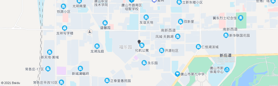 唐山福乐园小区_公交站地图_唐山公交_妙搜公交查询2024