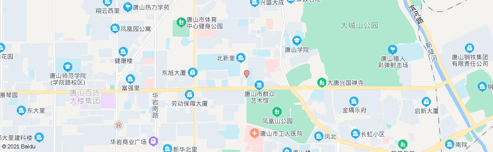 唐山凤凰楼_公交站地图_唐山公交_妙搜公交查询2024