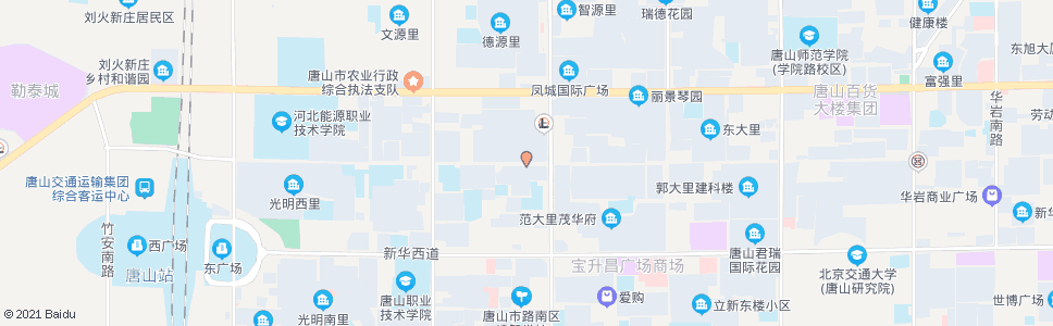 唐山西山道友谊路口_公交站地图_唐山公交_妙搜公交查询2024