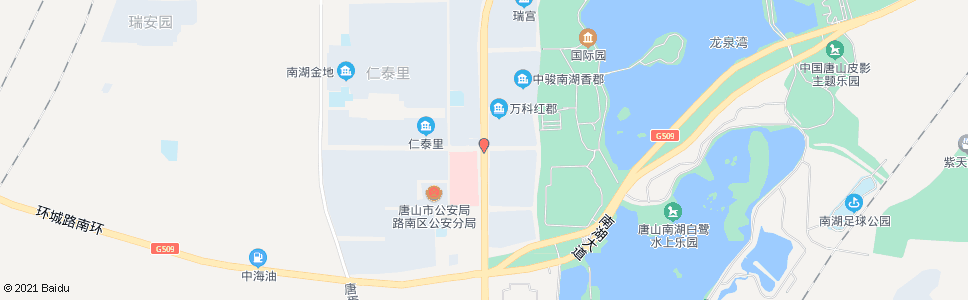 唐山学院路仁和道口_公交站地图_唐山公交_妙搜公交查询2024