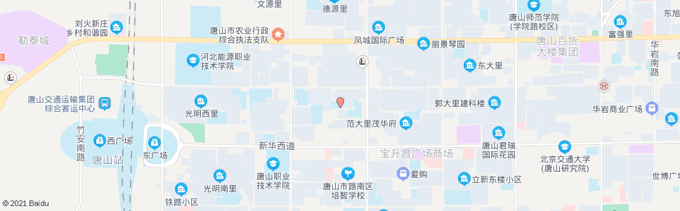 唐山自来水工房_公交站地图_唐山公交_妙搜公交查询2024