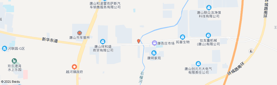 唐山东郊污水厂_公交站地图_唐山公交_妙搜公交查询2024