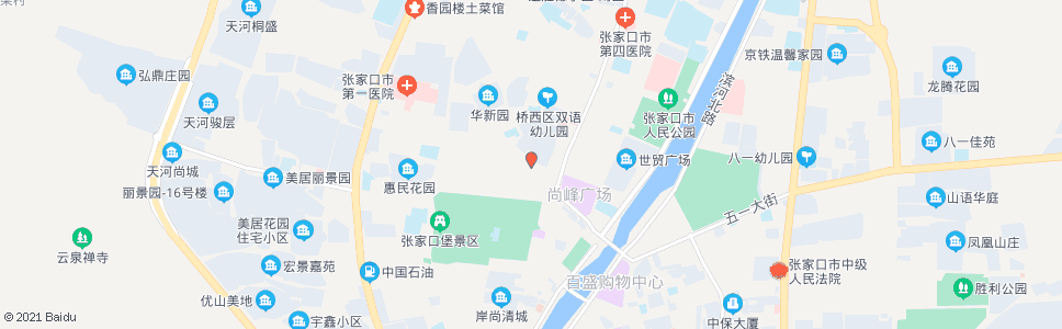 张家口新华街_公交站地图_张家口公交_妙搜公交查询2024